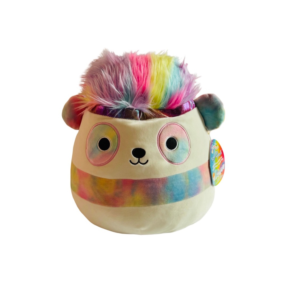 SQUISHMALLOW 12” Pearson the Panda Squishmallow SQUISH-DOOS NWT 💜BOGO